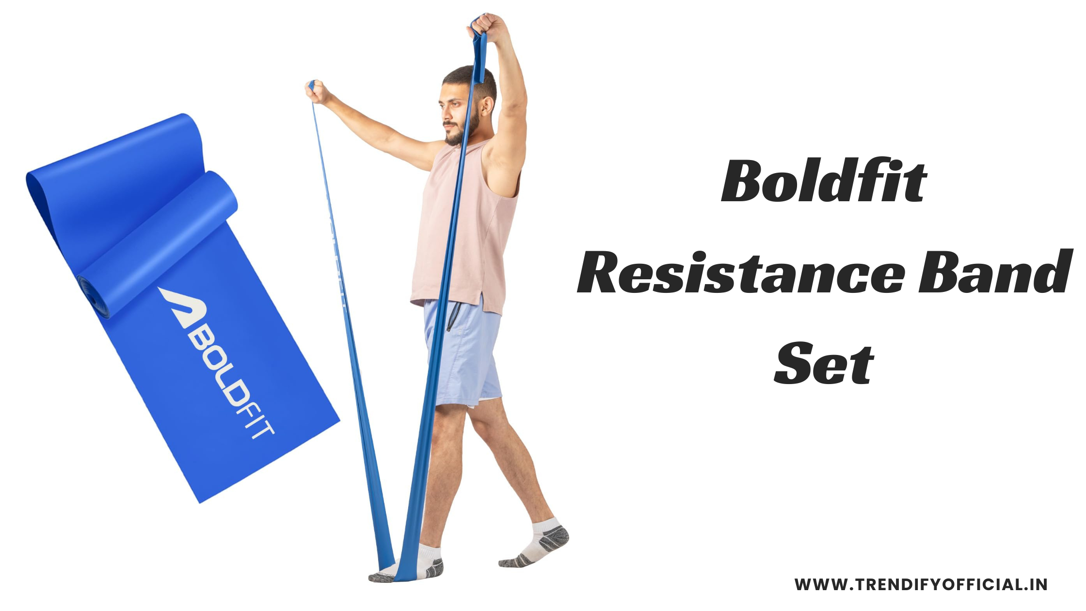 Boldfit Resistance Band Set