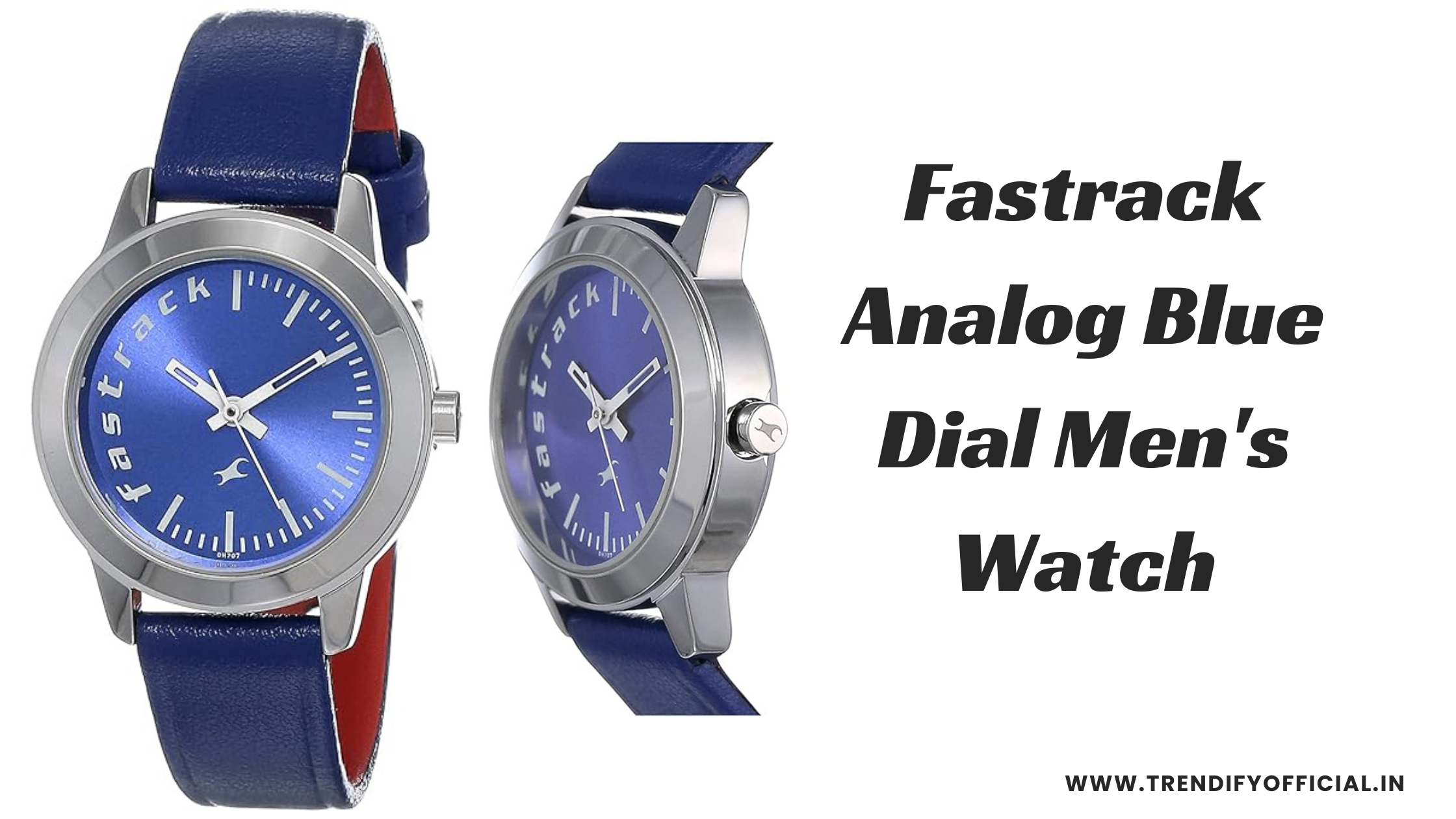 Fastrack Analog Blue Dial Men's Watch