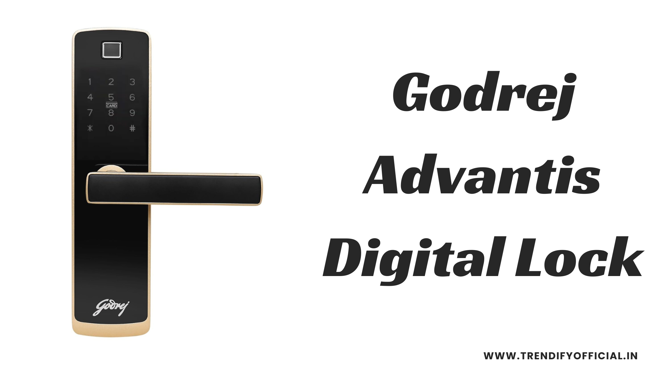 Godrej Advantis Digital Lock
