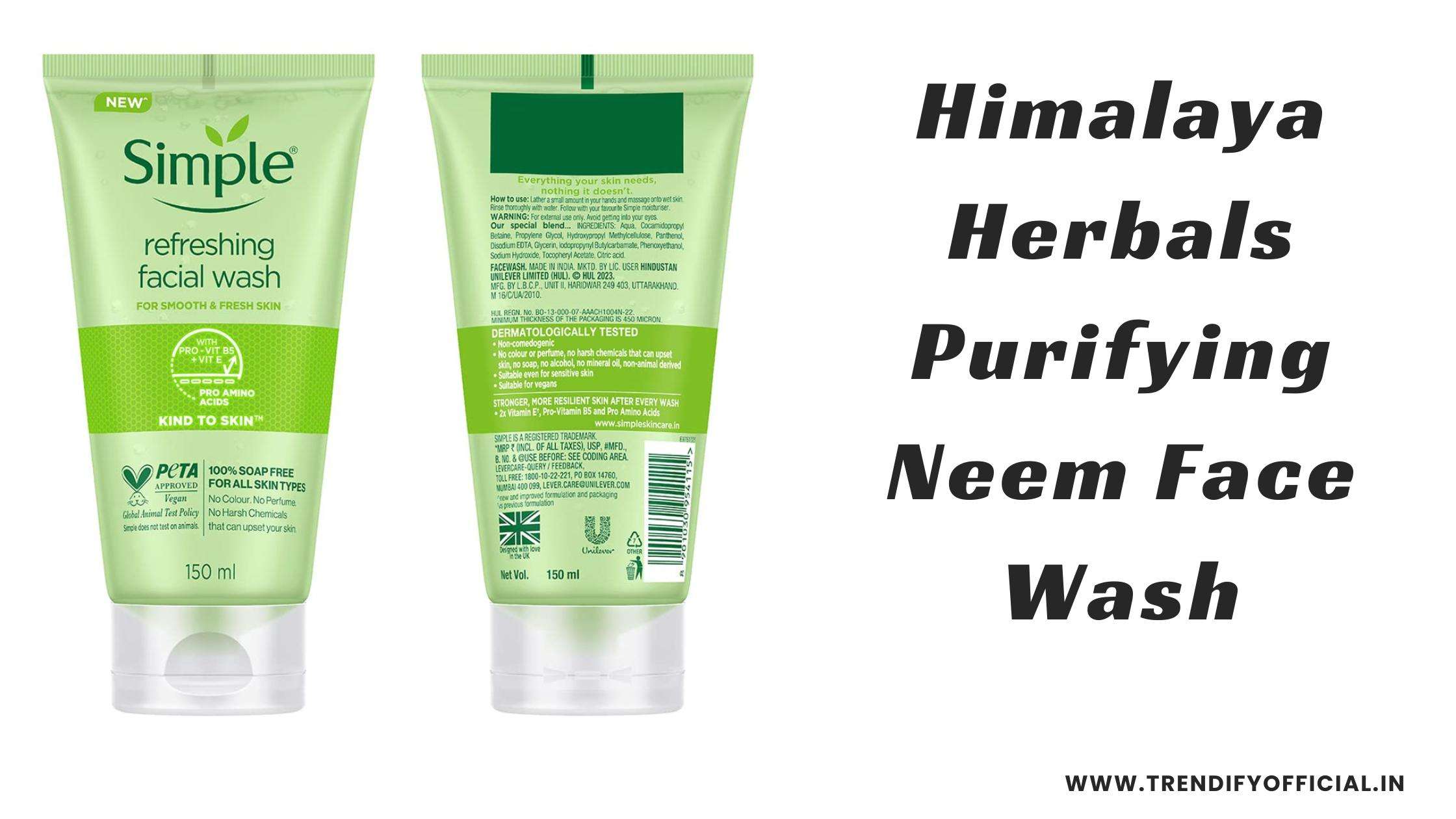 Himalaya Herbals Purifying Neem Face Wash
