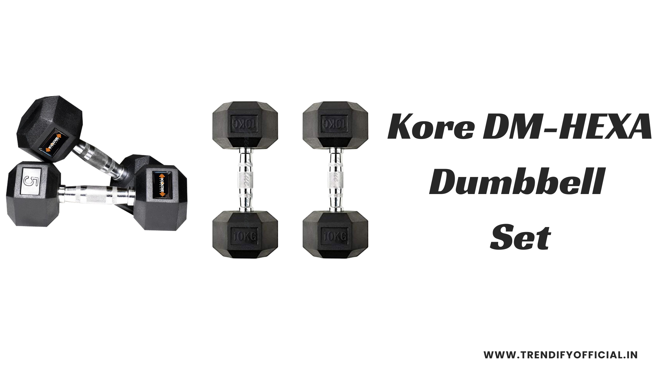 Kore DM-HEXA Dumbbell Set
