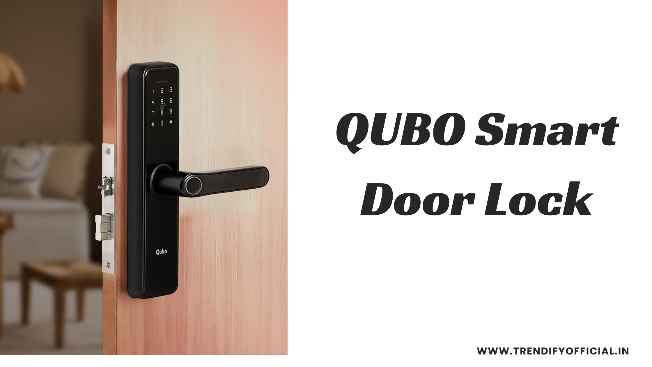 QUBO Smart Door Lock by Hero Group