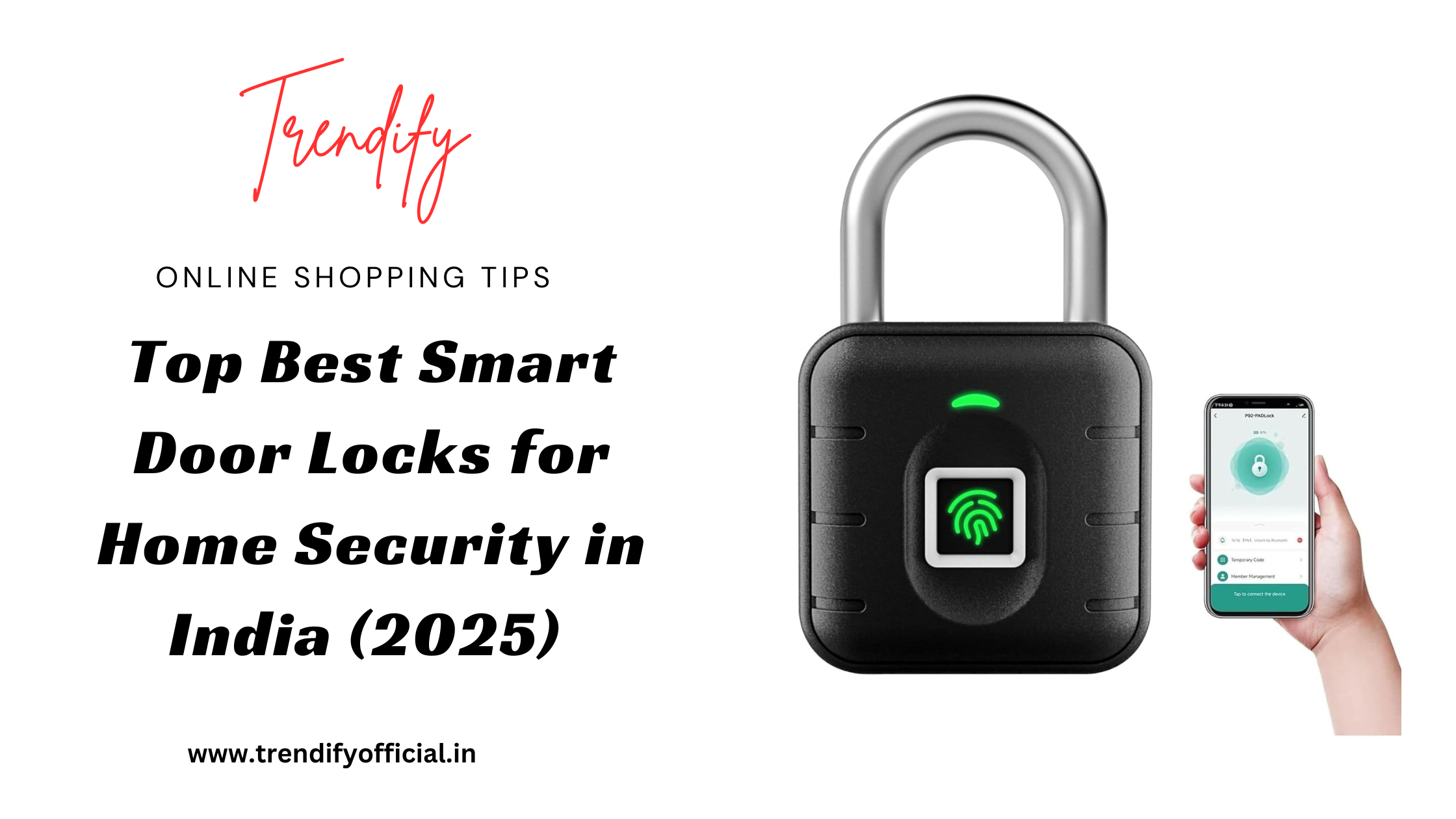 Top Best Smart Door Locks for Home Security in India (2025)