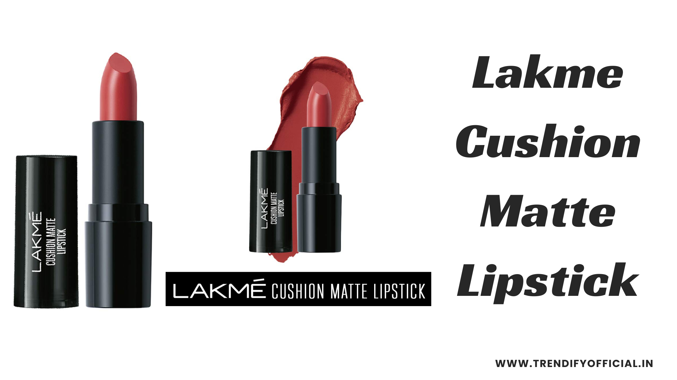 Lakme Cushion Matte Lipstick