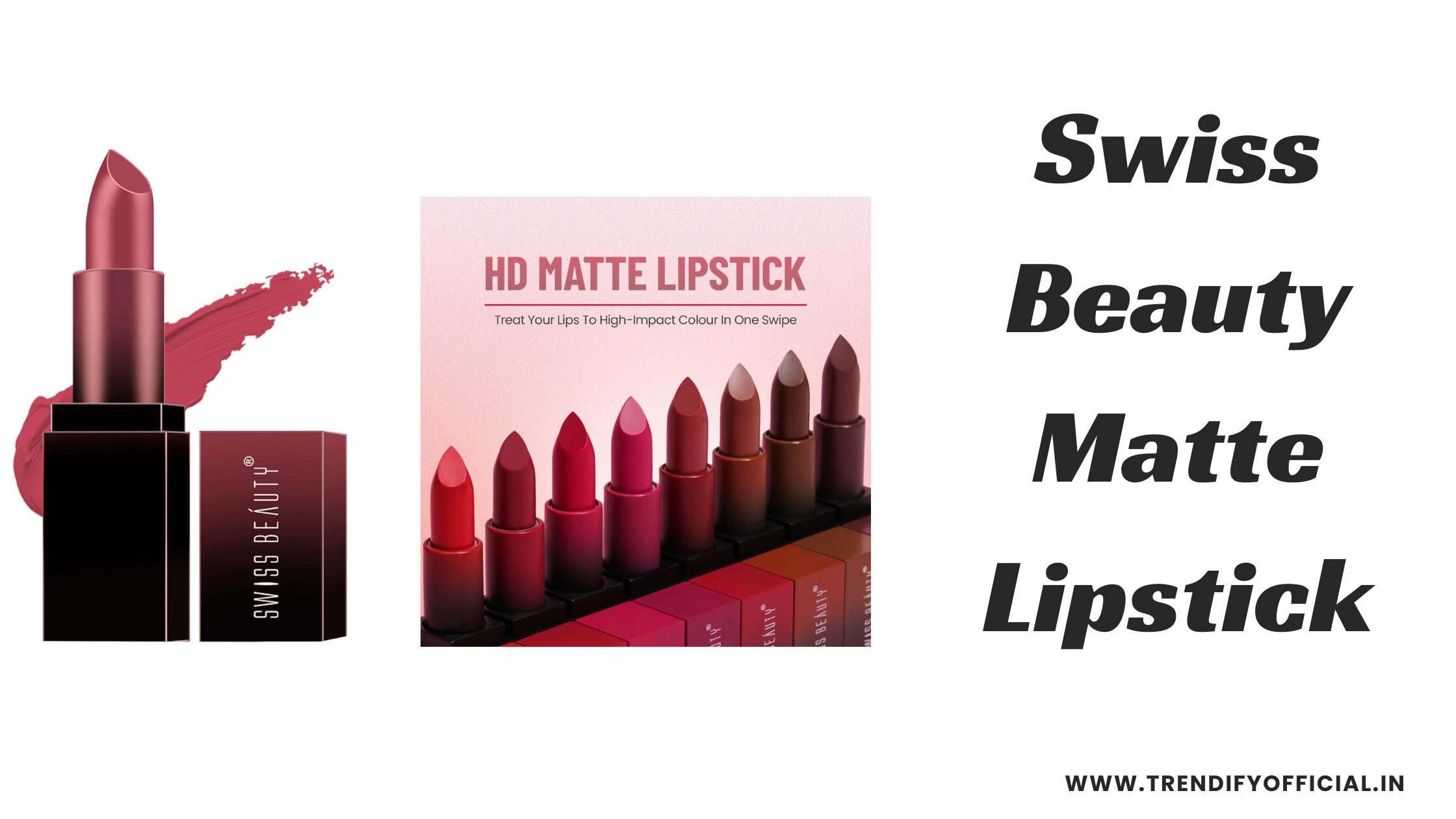 Swiss Beauty Matte Lipstick