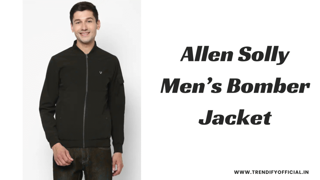 Allen Solly Men’s Bomber Jacket