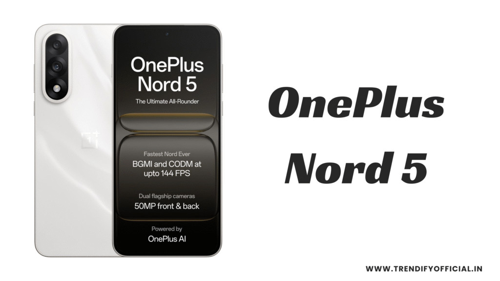 OnePlus Nord 5 Smartphone