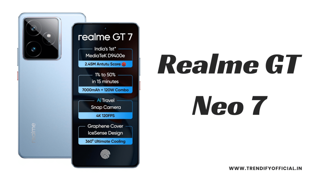 Realme GT Neo 7 Smartphone