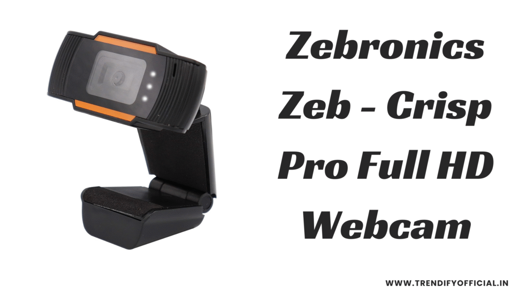 Zebronics Zeb-Crisp Pro Full HD Webcam